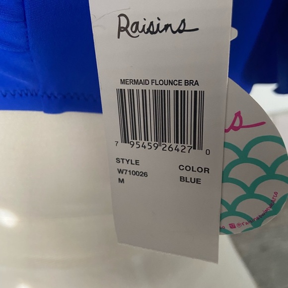 Raisins Mermaid Flounce Bra Bikini Top - Picture 8 of 12